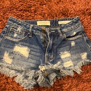 Pacsun high rise festival shorts